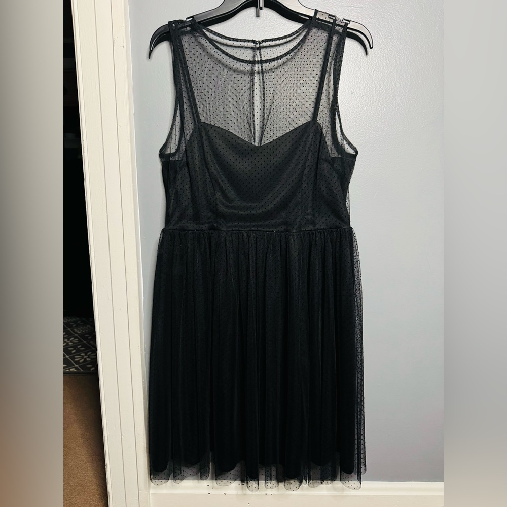 COPY - LC dress with black tule